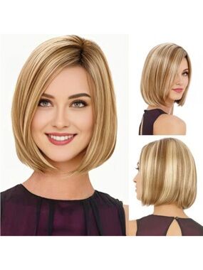 Classic Blonde Bob Wig - Honey Blonde